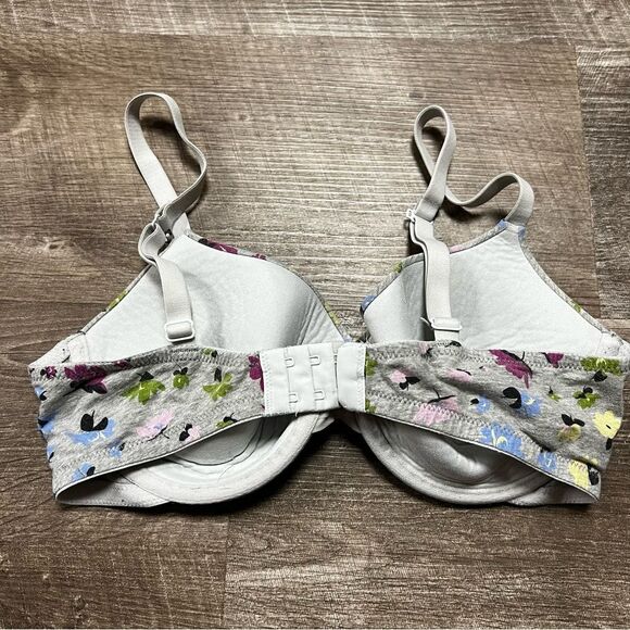Auden Flower Print The Everyday Bra Size 34D - Picture 4 of 4